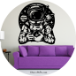 Preview: Wandtattoo 46219 Astronaut mit Kamera